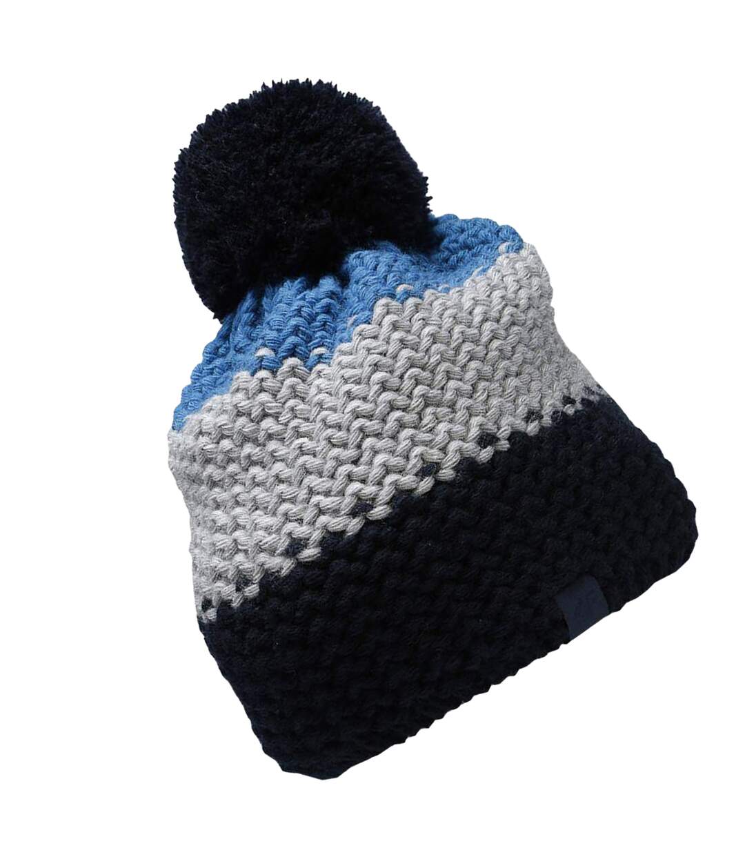 Bonnet Enfant Noir Bleu Gris 4F-2