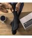 6 Pack Mens Non Elastic Soft Top Cotton Diabetic Socks-4