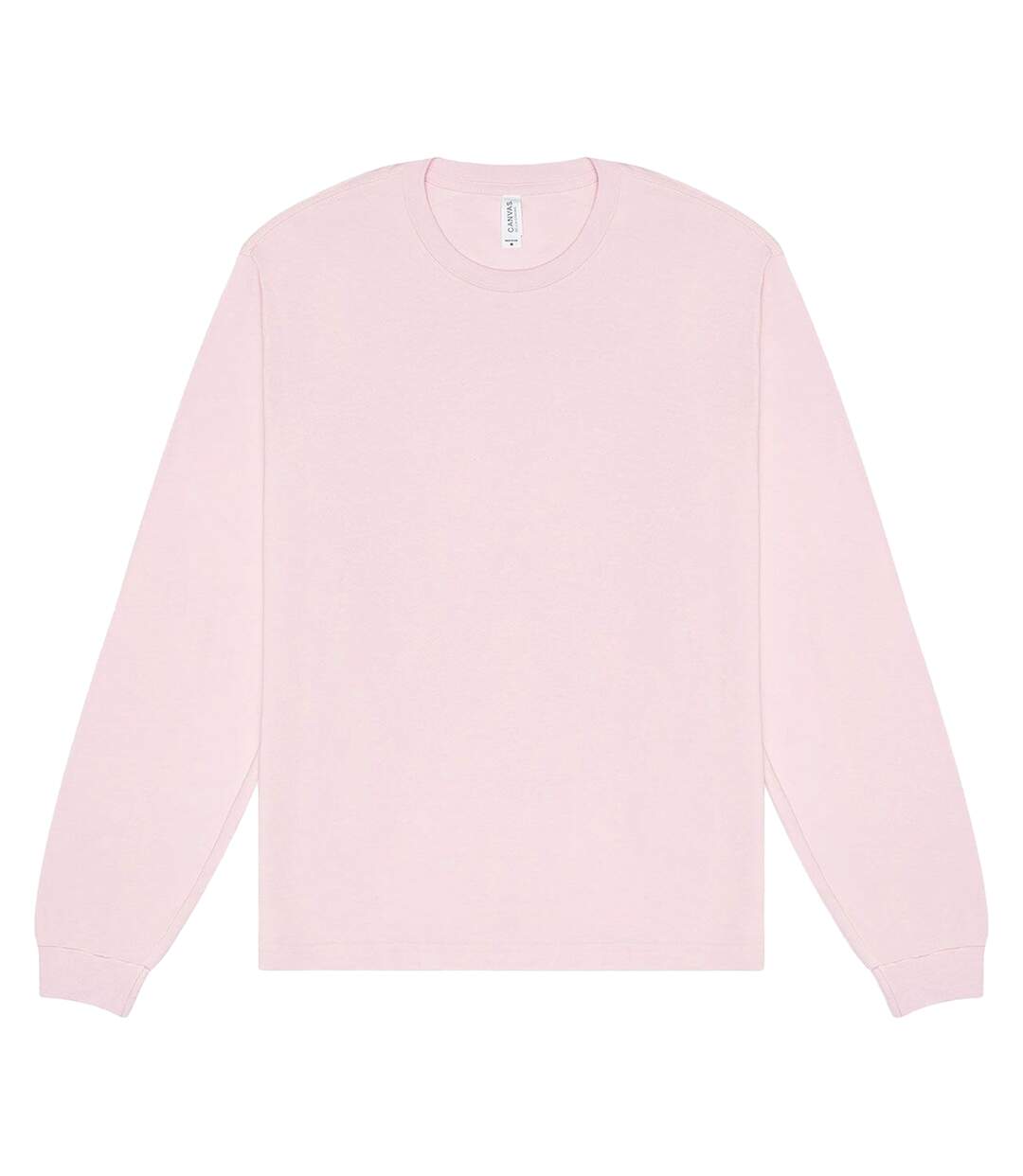 T-shirt Manches Longues Adulte Rose Clair Bella + Canvas-1
