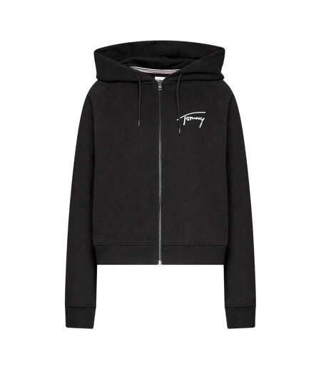 Veste À Capuche Femme Noir Tommy Hilfiger
