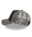 Casquette trucker avec filet souple effet bamboo avec print Crew Vondutch-5