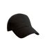 Casquette de baseball pro style noir Result Headwear