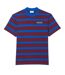 T-shirt Homme Bleu Rouge Lacoste-2