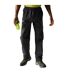 Pantalon Imperméable Uni À Taille Élastiquée Homme Bleu Marine Regatta-2