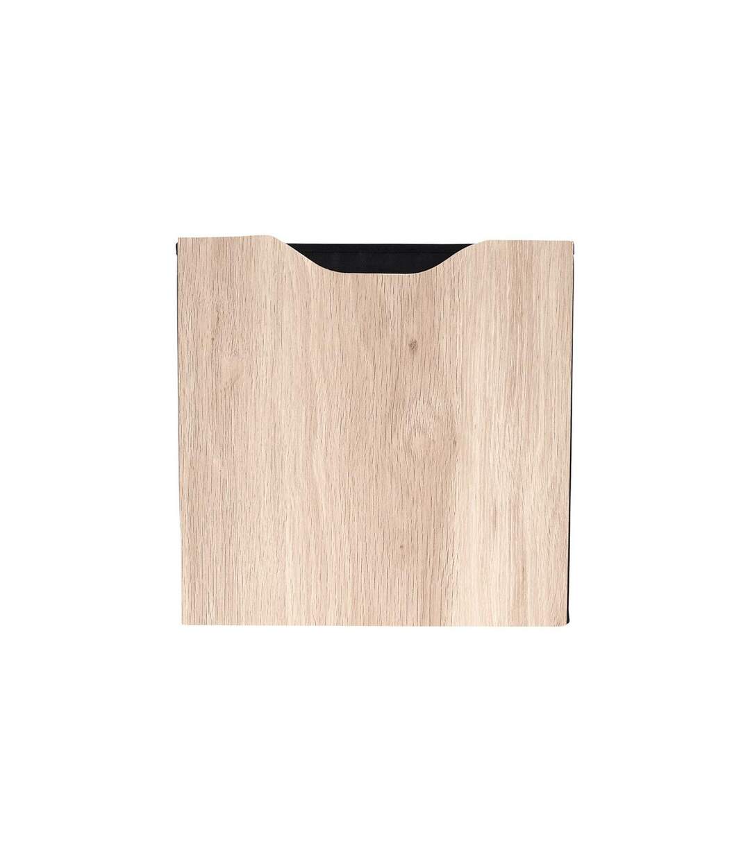 Boîte de Rangement Effet Bois Pietra 30cm Beige-2