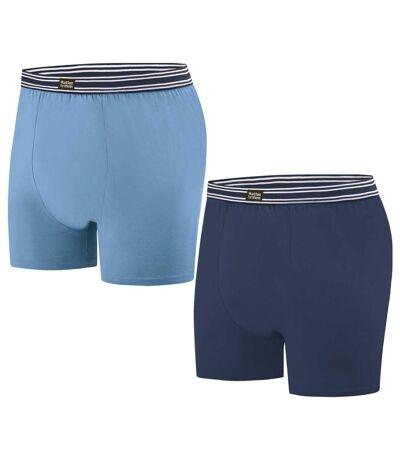 Paquet de 2 boxeurs confort homme - marine bleu