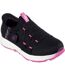 Womens/ladies go golf elite 5 golf shoes black/pink Skechers