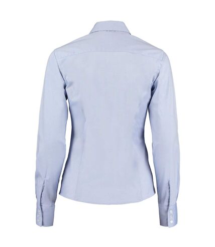 Kustom Kit Ladies Corporate Long Sleeve Oxford Shirt (Light Blue) - UTBC622