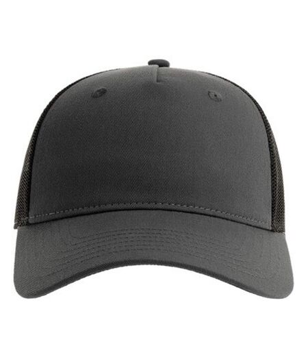 Atlantis Unisex Adult Zion 6 Panel Recycled Trucker Cap (Black)