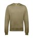 AWDis Just Hoods AWDis Unisex Crew Neck Plain Sweatshirt (280 GSM) (Natural Stone) - UTRW2014