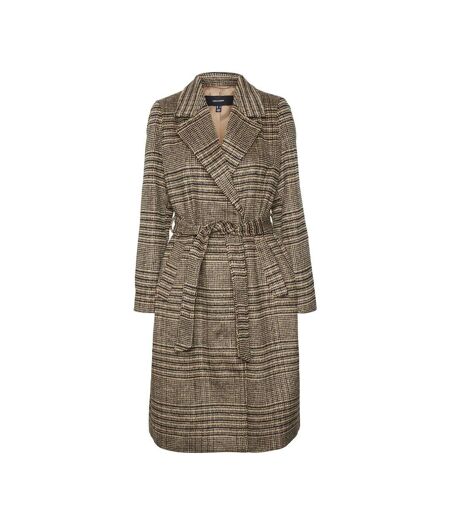 Manteau marron femme vero moda luck