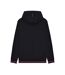 Mens Hooded Sweat Jacket Black Lambretta-2