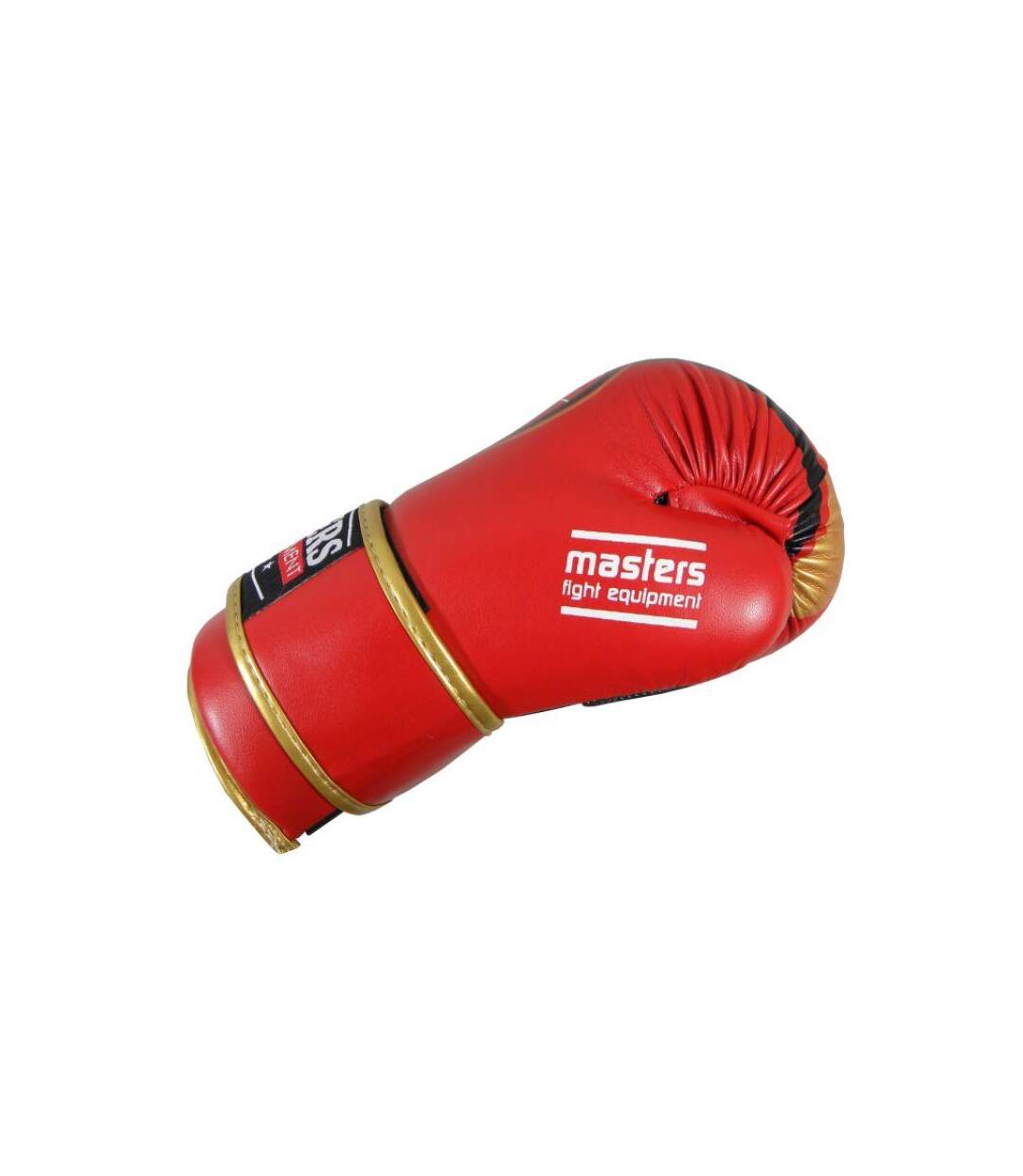 Gants De Boxe Rosm  Noir Rouge Masters-2