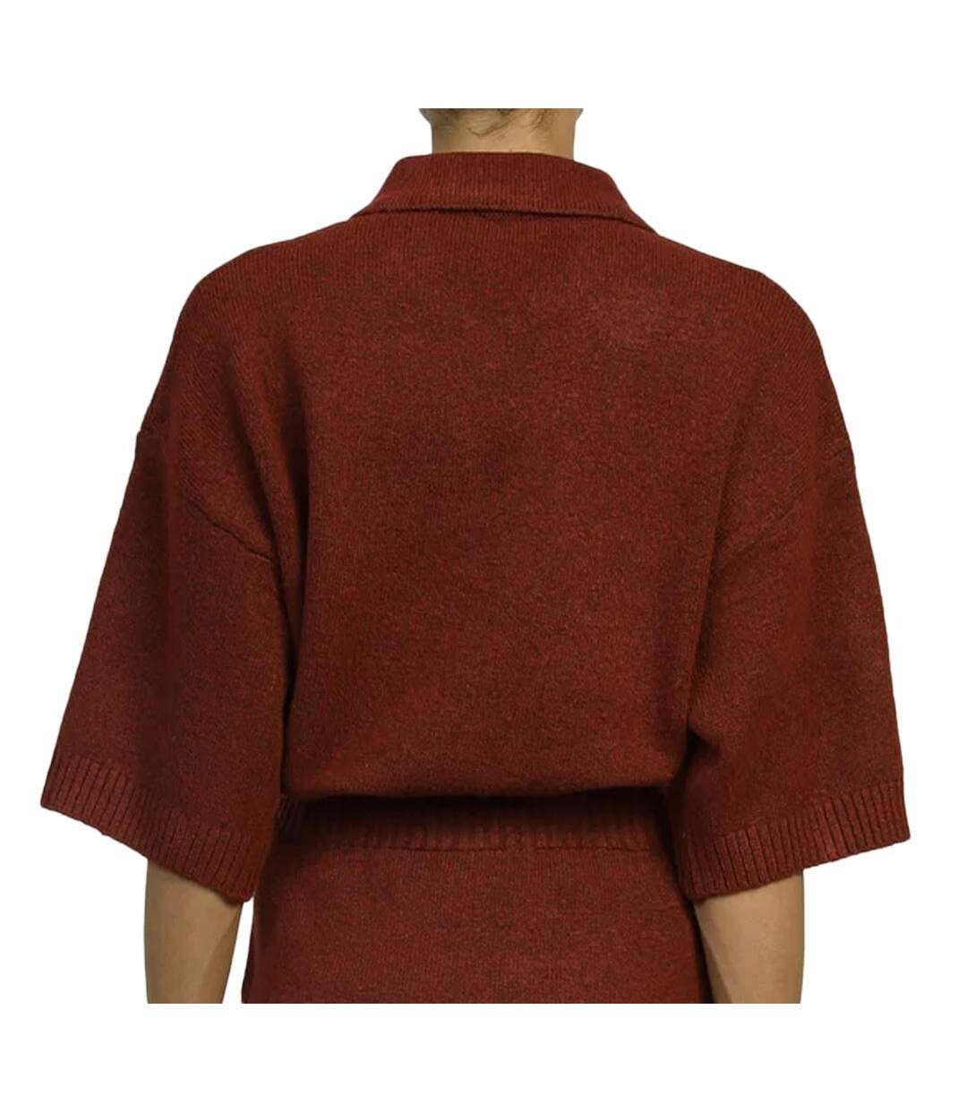 Pull marron femme an'ge romane-2