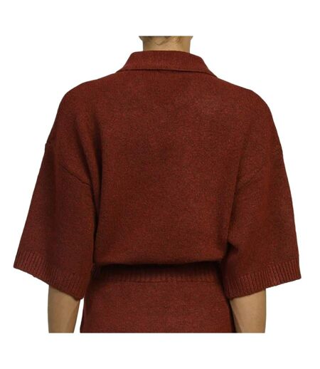 Pull marron femme an'ge romane