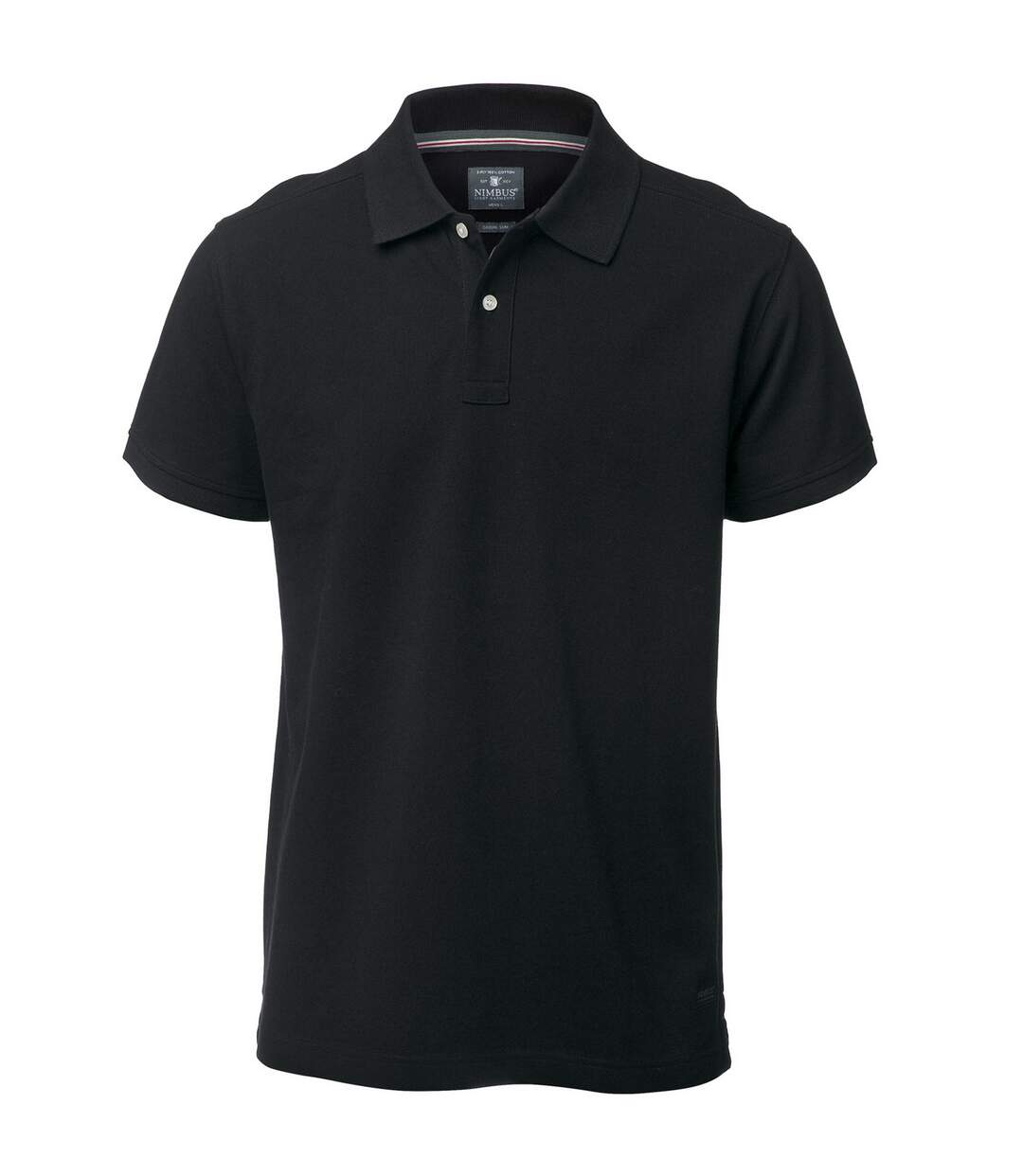 Yale polo uni homme noir Nimbus