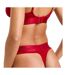 String rouge vif femme calvin klein jeans thong - s-2