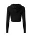 Sweat Court À Capuche Sport Femme Noir Fear Of God-3