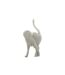 Statuette Déco Chat Sparky 26cm Argent-2