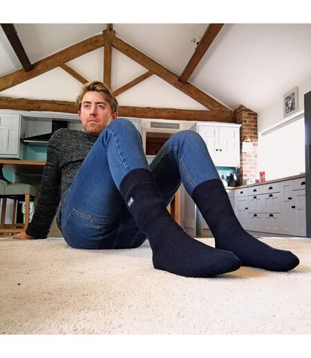 Mens Thick Winter Thermal Socks with Seamless Toe