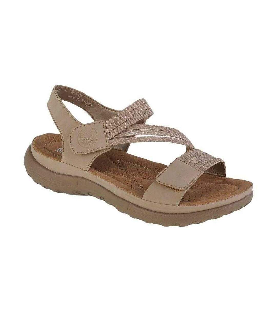Sandales Femme Beige Rieker-1