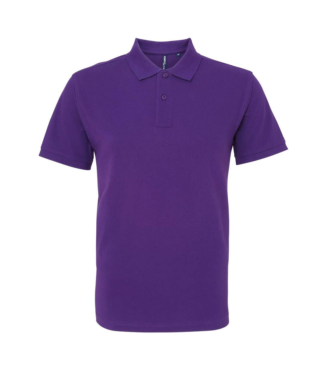 Polo homme violet Asquith & Fox