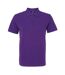 Asquith & Fox Mens Organic Classic Fit Polo Shirt (Purple) - UTRW7698