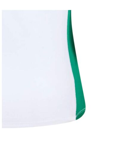 T-shirt Femme Blanc Vert Head