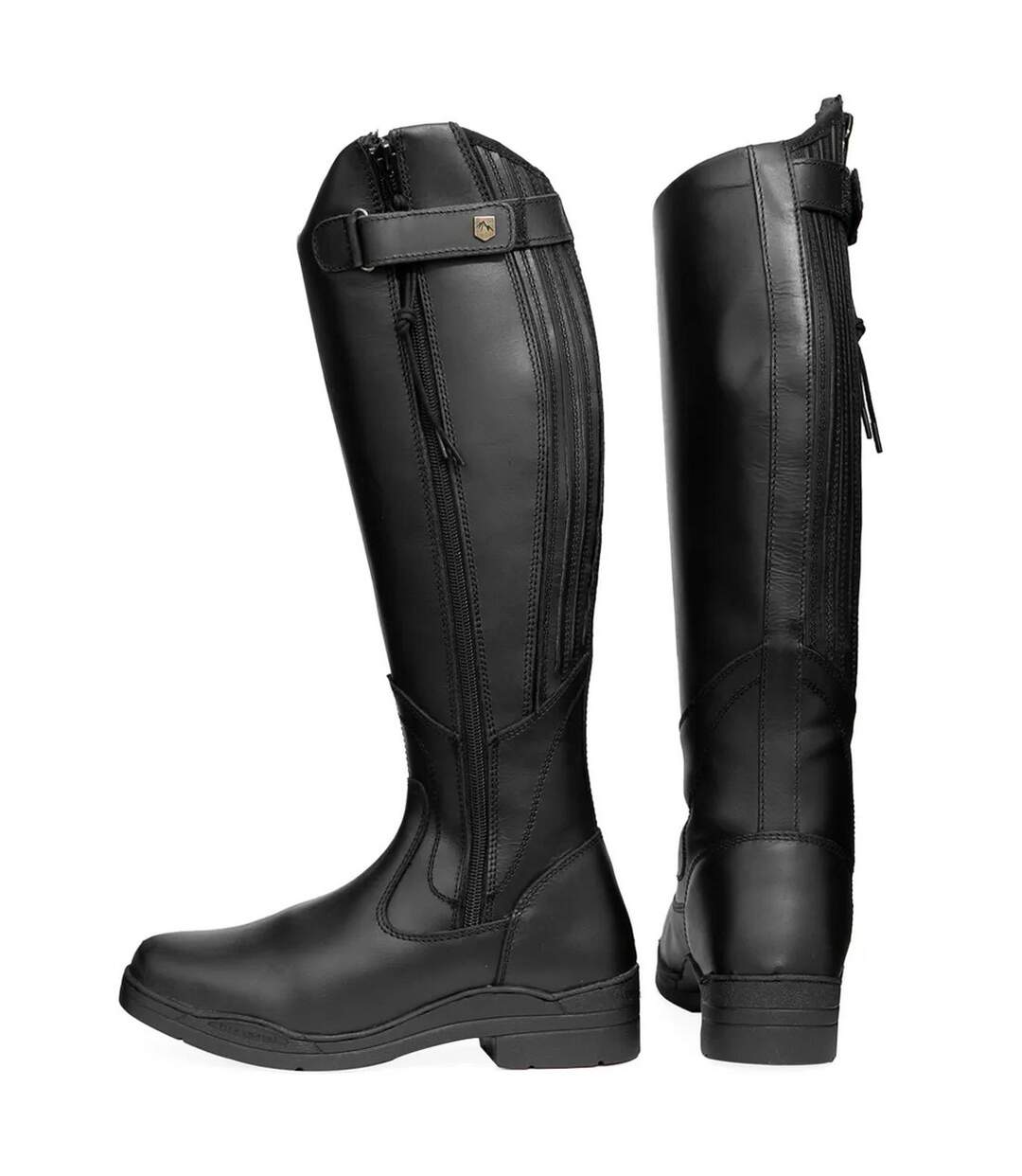 Bottes d'équitation londonderry winter country adulte noir HyLAND-2