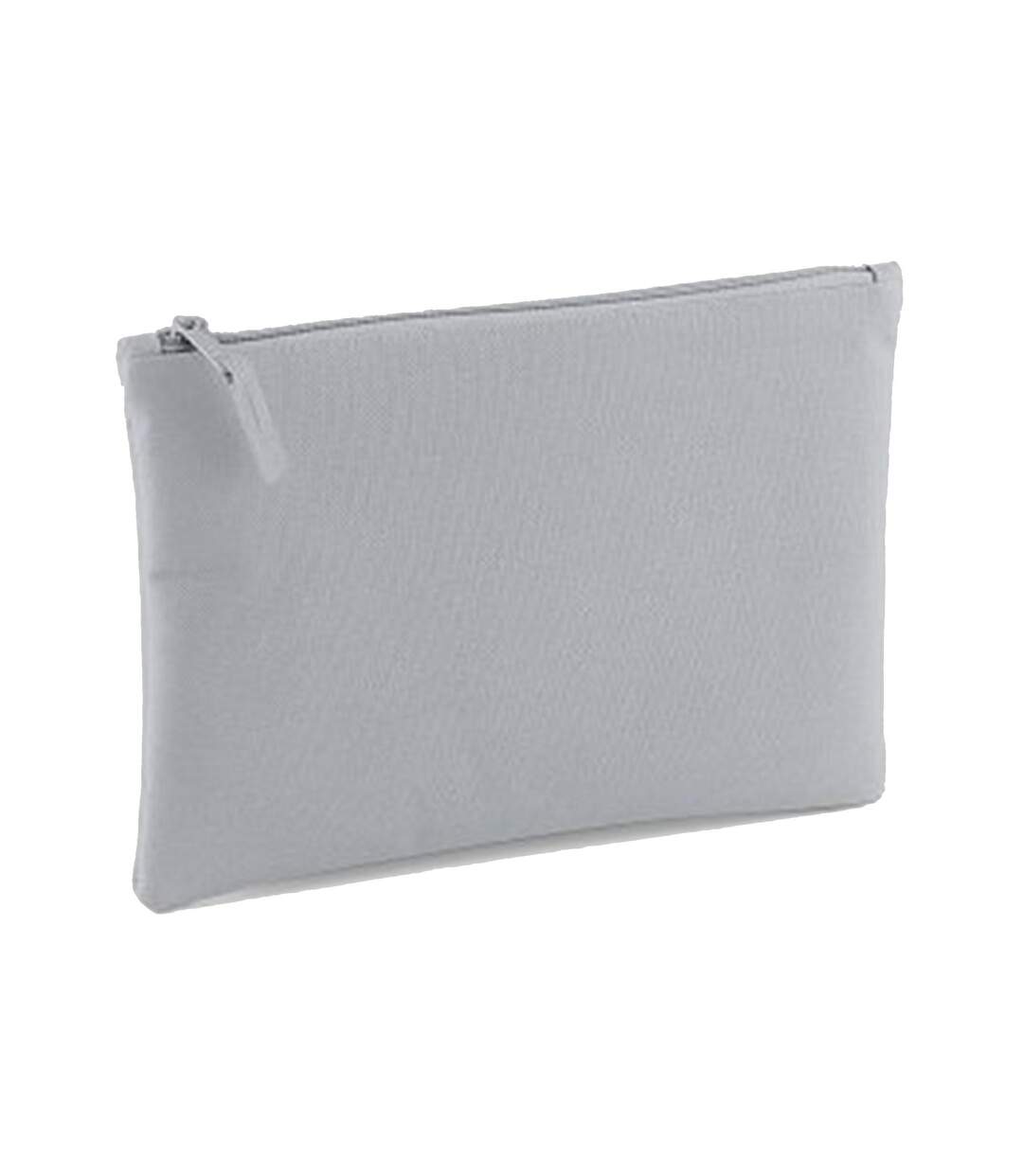 Pochette Zippée Taille Unique Gris Clair Bagbase-2
