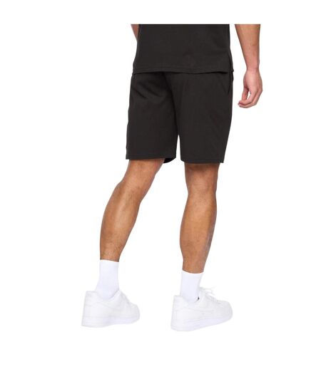 Mens henychill polo and shorts set black Henleys