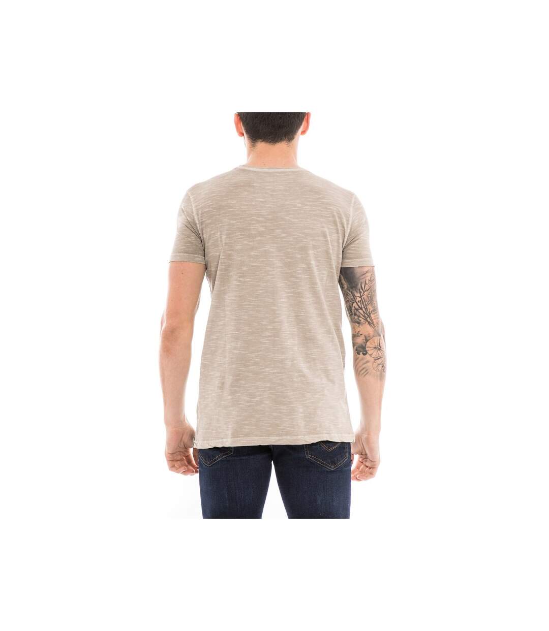 T-shirt col rond pur coton NEDELKO-2