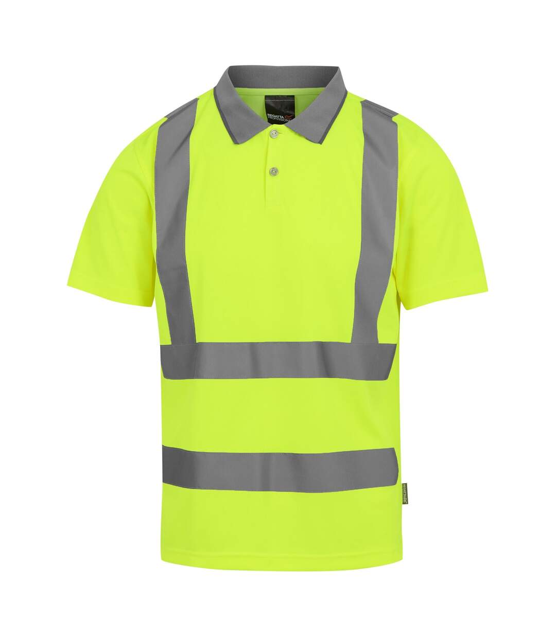 Mens pro hi-vis polo shirt yellow Regatta-1