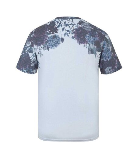 T-shirt Manches Courtes Motif/style Imprimé Intégral Sub Homme Blanc Bleu Marine Firetrap