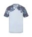 T-shirt Manches Courtes Motif/style Imprimé Intégral Sub Homme Blanc Bleu Marine Firetrap-2