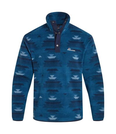 Mens dewlish insulated overhead fleece top blue navy Craghoppers