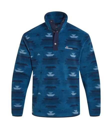 Mens dewlish insulated overhead fleece top blue navy Craghoppers