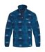 Mens dewlish insulated overhead fleece top blue navy Craghoppers