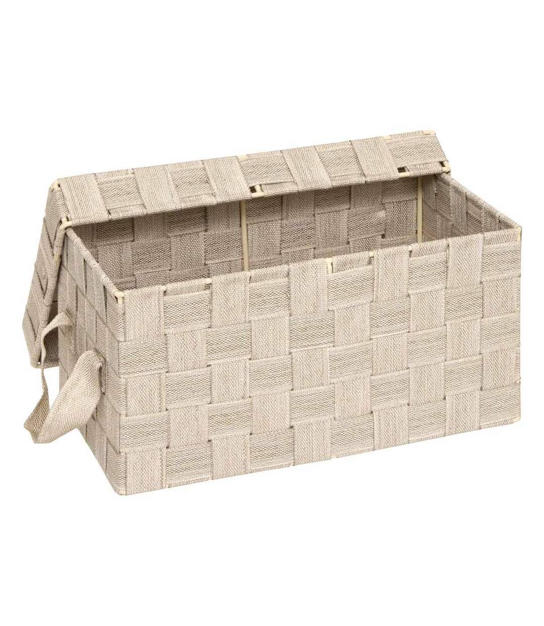 Lot de 2 Boîtes de Rangement Lise 35cm Beige-5