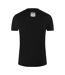 T-shirt Motif Brodé London Homme Noir Aquascutum-2