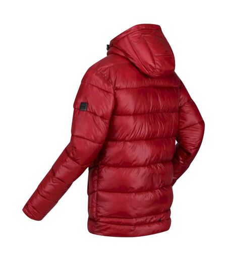 Mens Toploft Ii Hooded Padded Jacket Dark Red Regatta