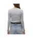 Pull gris femme vero moda joan-2