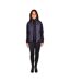 Womens/ladies elevate allure gilet navy/gunmetal grey Hy-1