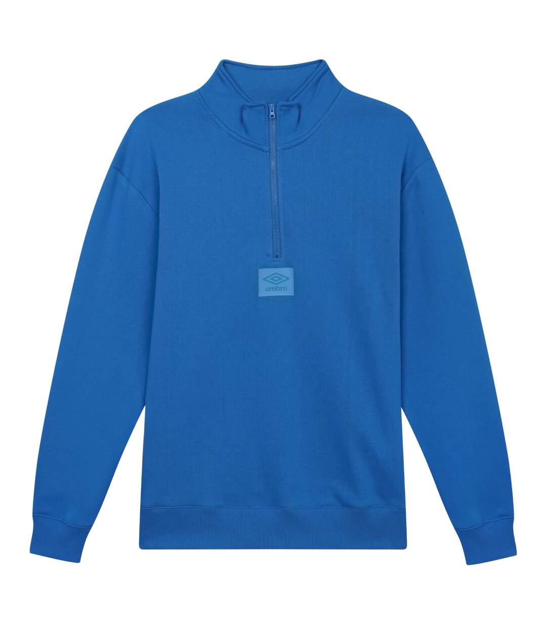 Mens logo quarter zip fleece top cloissone Umbro