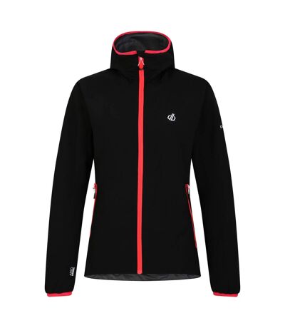 Womens/ladies mountain series lite contrast jacket black Dare 2B