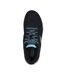 Skechers Womens/Ladies GO WALK 7 - Cosmic Waves Sneakers (Black/Turquoise) - UTFS10504