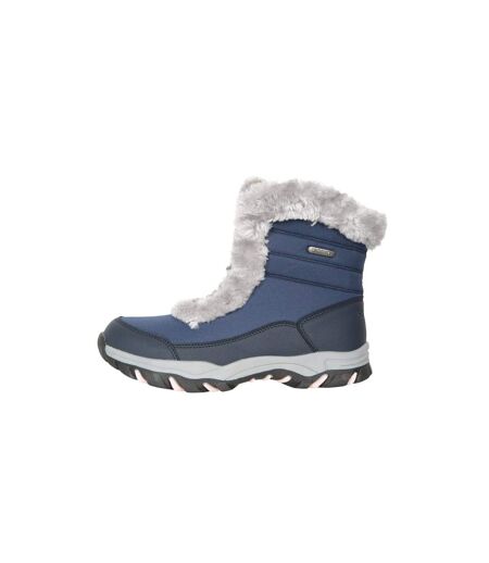 Mountain Warehouse Womens/Ladies Ohio Thermal Short Shaft Snow Boots (Blue) - UTMW2266