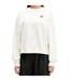 Sweat Motif/style Cœur Femme Écru Hugo-1