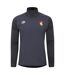 Umbro Mens 23/24 AFC Bournemouth Drill Top (Carbon/Grisaille/Black) - UTUO1934