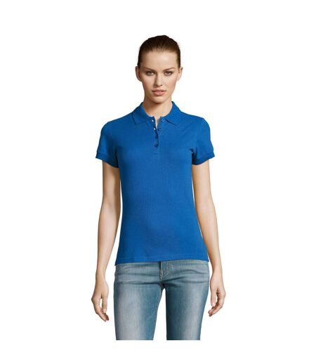 Polo Passion Femme Bleu Roi SOLS